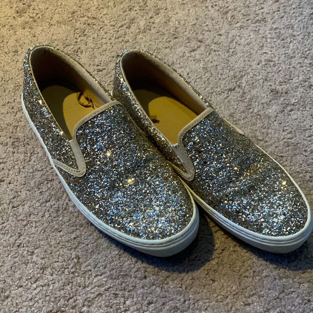 Sequin sneakers